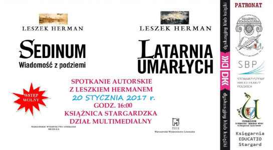 Spotkanie autorskie z Leszkiem Hermanem