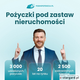 Pożyczka pod zastaw nieruchomości na 10 lat