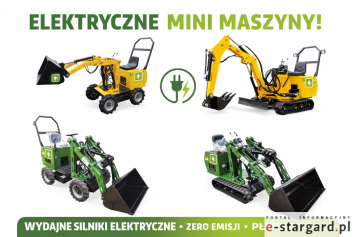 Elektryczna E Ładowarka E Koparka NOWE 2026 Prosto od Producenta JSB MINI