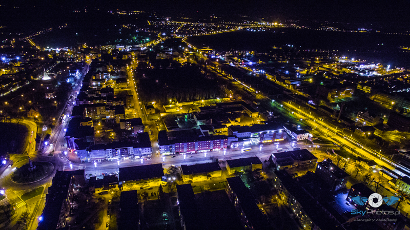 Moje miasto nocą