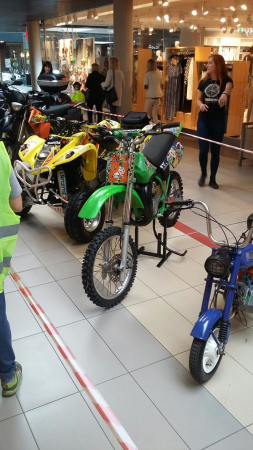 Wystawa motocykli w Galerii Starówka