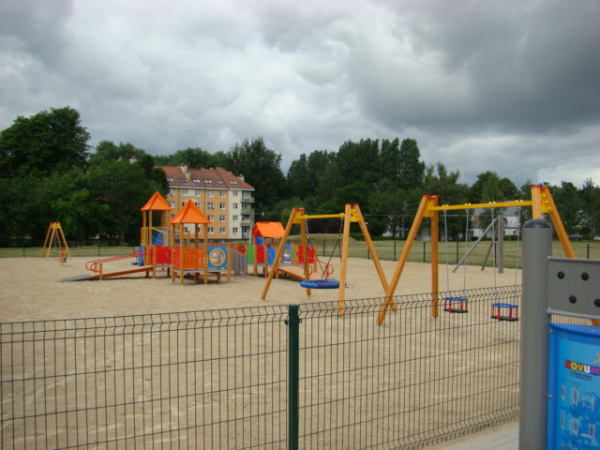 Lotnisko ma nowy plac zabaw.