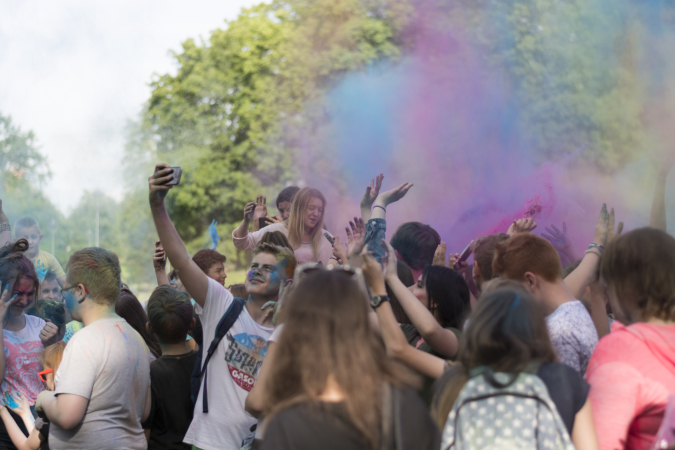 Festiwalu kolorów w Stargardzie