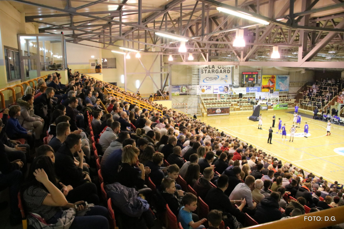 Spójnia Stargard - Polfarmex Kutno. GALERIA.