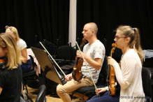 Orkiestra Camerata Stargard - próba w Filharmonii Szczecin - GALERIA