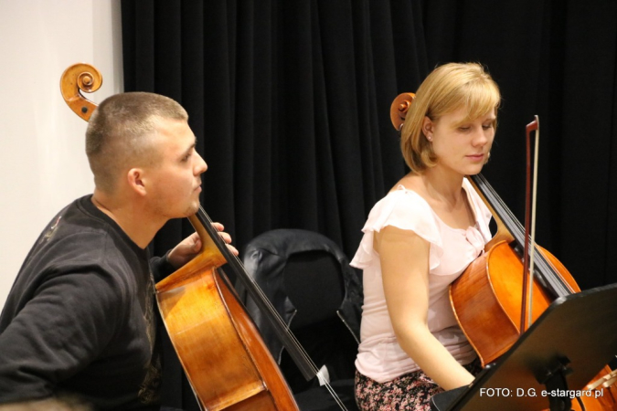 Orkiestra Camerata Stargard - próba w Filharmonii Szczecin - GALERIA