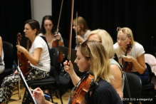 Orkiestra Camerata Stargard - próba w Filharmonii Szczecin - GALERIA