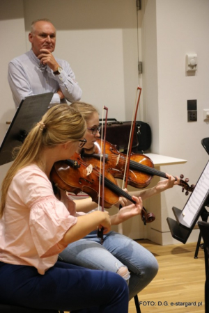 Orkiestra Camerata Stargard - próba w Filharmonii Szczecin - GALERIA