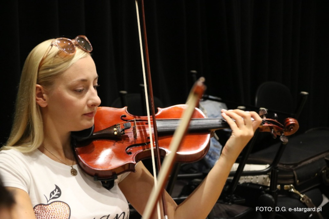 Orkiestra Camerata Stargard - próba w Filharmonii Szczecin - GALERIA