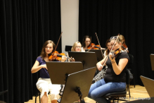 Orkiestra Camerata Stargard - próba w Filharmonii Szczecin - GALERIA