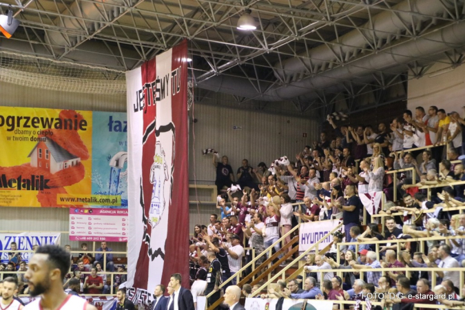 Spójnia Stargard - Trefl Sopot - GALERIA