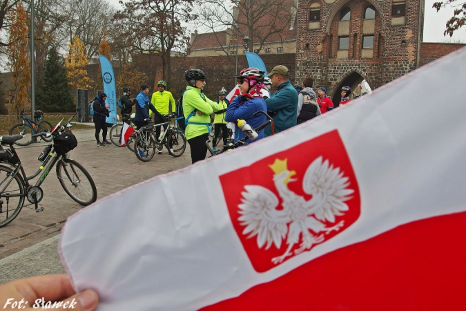 Stargard na Rowery - 100 km na 100-lecie Niepodległości. GALERIA.