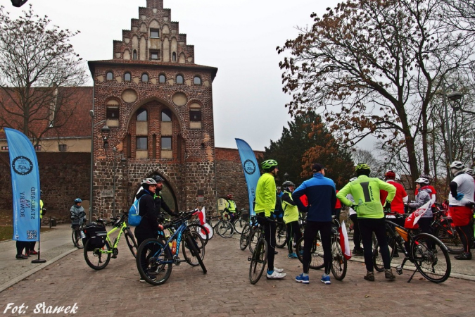 Stargard na Rowery - 100 km na 100-lecie Niepodległości. GALERIA.