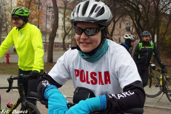 Stargard na Rowery - 100 km na 100-lecie Niepodległości. GALERIA.