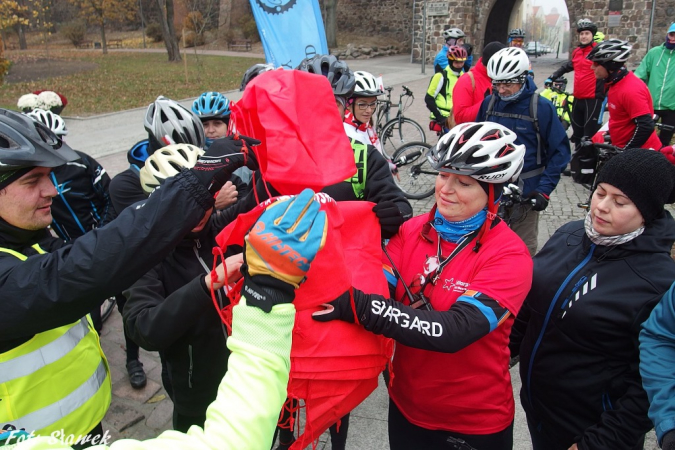 Stargard na Rowery - 100 km na 100-lecie Niepodległości. GALERIA.