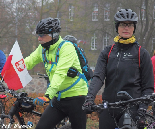 Stargard na Rowery - 100 km na 100-lecie Niepodległości. GALERIA.