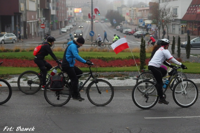 Stargard na Rowery - 100 km na 100-lecie Niepodległości. GALERIA.