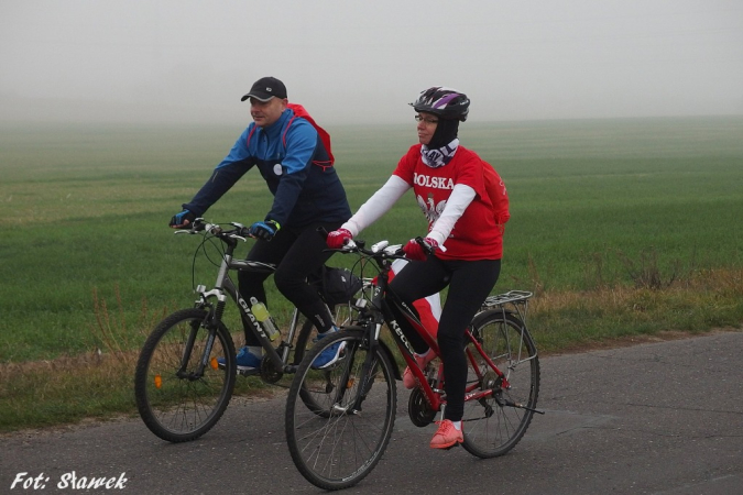 Stargard na Rowery - 100 km na 100-lecie Niepodległości. GALERIA.