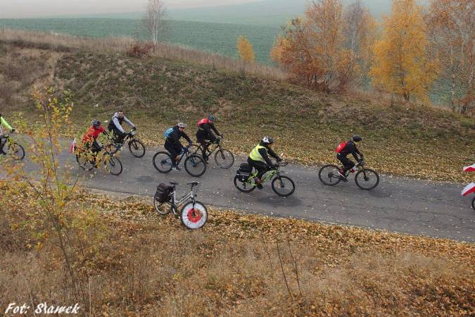 Stargard na Rowery - 100 km na 100-lecie Niepodległości. GALERIA.