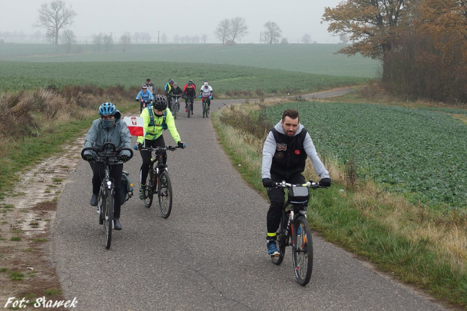 Stargard na Rowery - 100 km na 100-lecie Niepodległości. GALERIA.