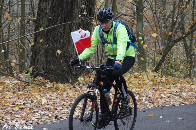 Stargard na Rowery - 100 km na 100-lecie Niepodległości. GALERIA.