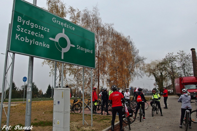 Stargard na Rowery - 100 km na 100-lecie Niepodległości. GALERIA.