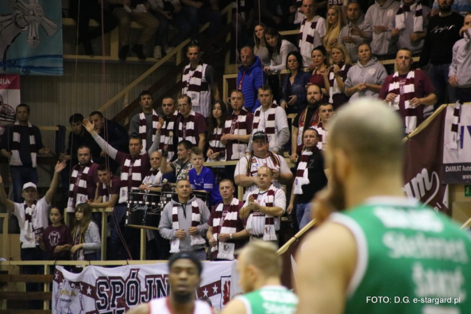 Spójnia Stargard - Stelmet Enea BC Zielona Góra - GALERIA