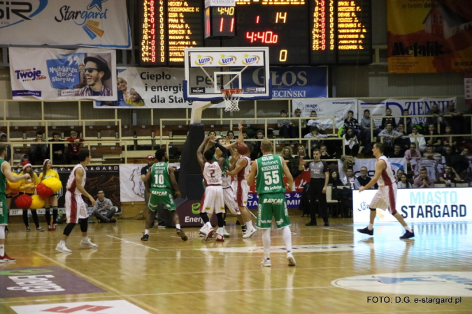 Spójnia Stargard - Stelmet Enea BC Zielona Góra - GALERIA