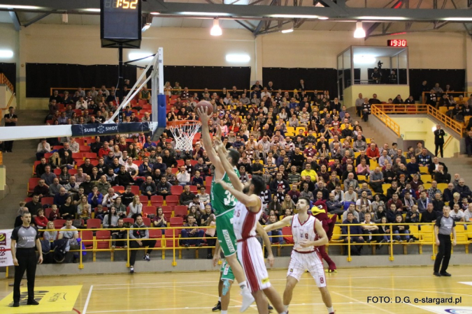 Spójnia Stargard - Stelmet Enea BC Zielona Góra - GALERIA