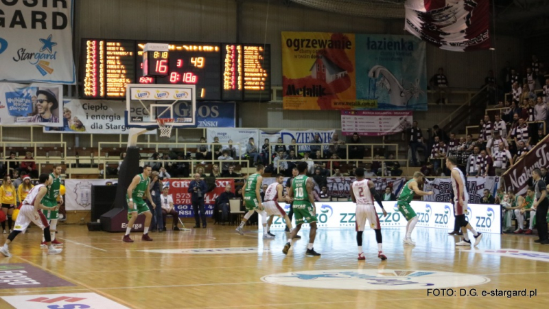 Spójnia Stargard - Stelmet Enea BC Zielona Góra - GALERIA