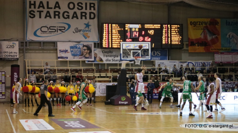 Spójnia Stargard - Stelmet Enea BC Zielona Góra - GALERIA