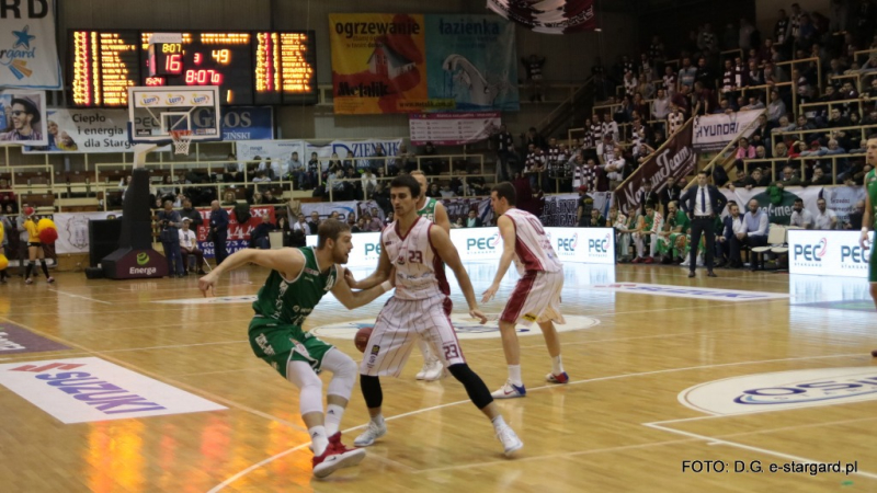 Spójnia Stargard - Stelmet Enea BC Zielona Góra - GALERIA
