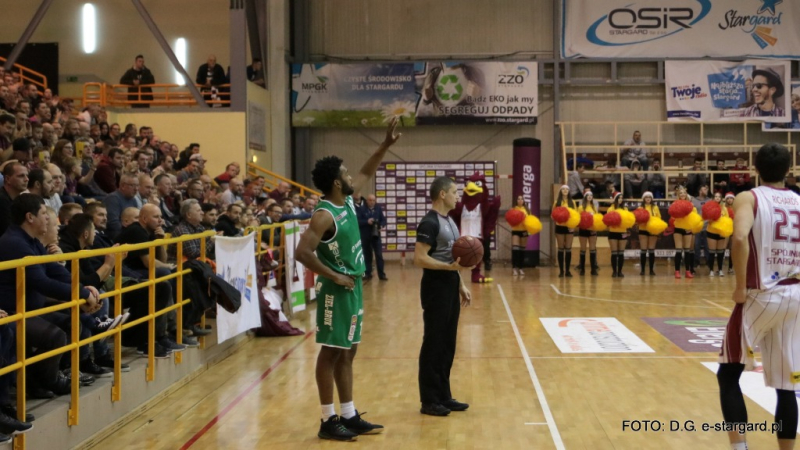 Spójnia Stargard - Stelmet Enea BC Zielona Góra - GALERIA