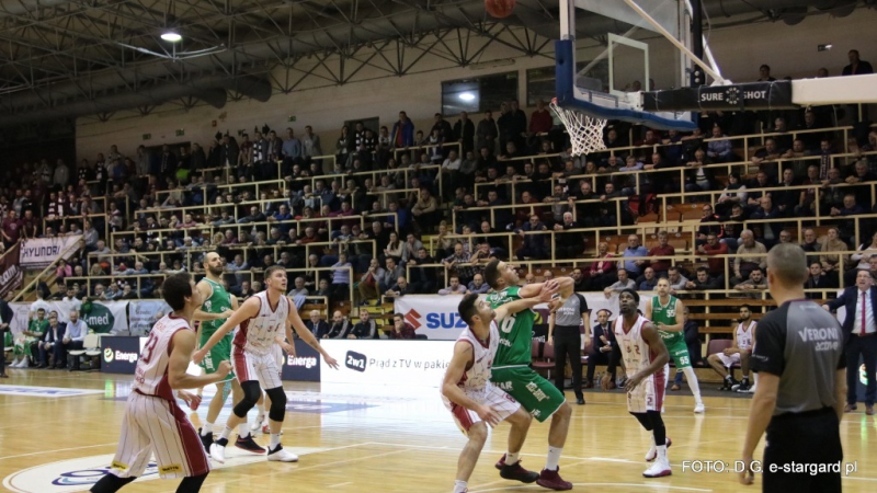 Spójnia Stargard - Stelmet Enea BC Zielona Góra - GALERIA