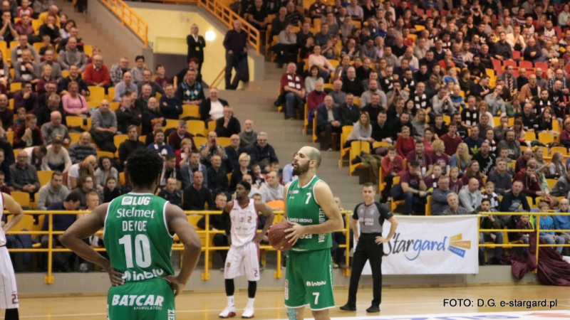 Spójnia Stargard - Stelmet Enea BC Zielona Góra - GALERIA