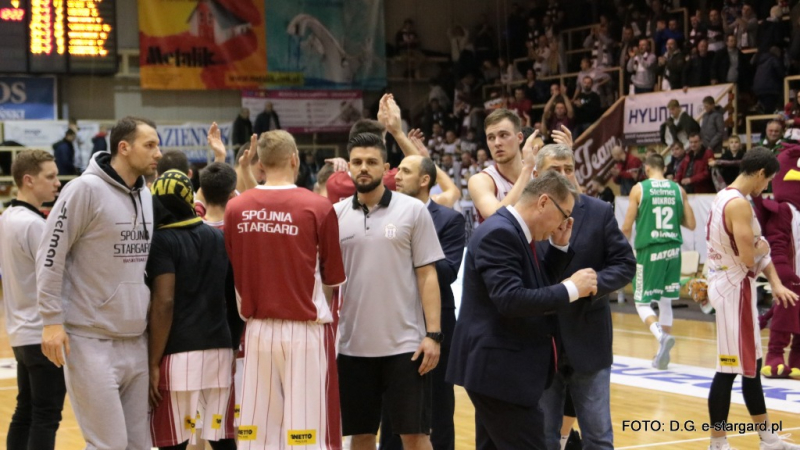 Spójnia Stargard - Stelmet Enea BC Zielona Góra - GALERIA