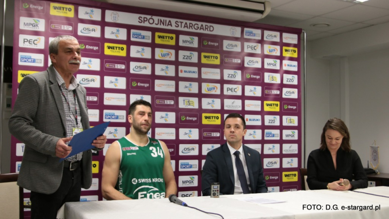Spójnia Stargard - Stelmet Enea BC Zielona Góra - GALERIA