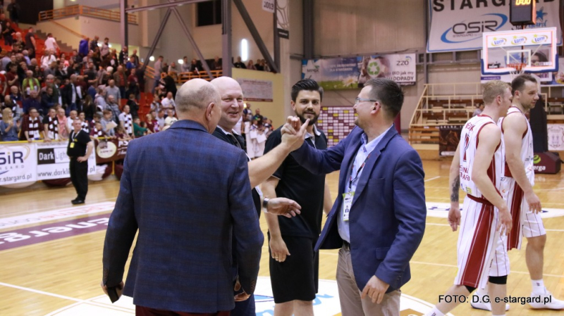 Spójnia Stargard - Arka Gdynia. Zakończenie sezonu w EBL. GALERIA