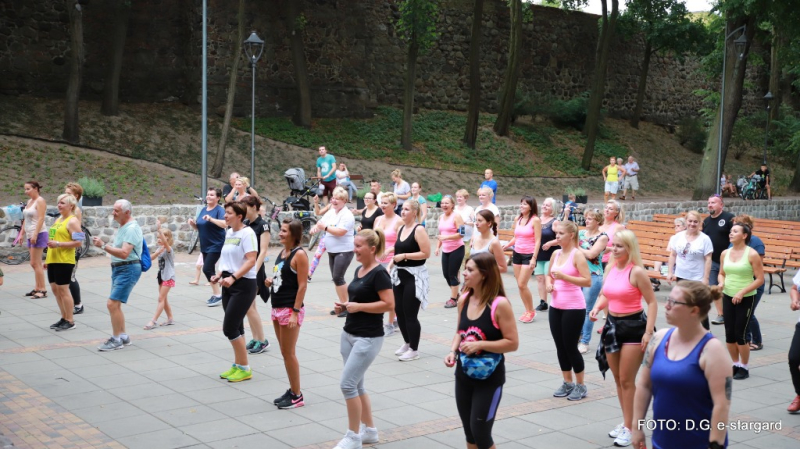 Zumba w Parku Chrobrego - GALERIA