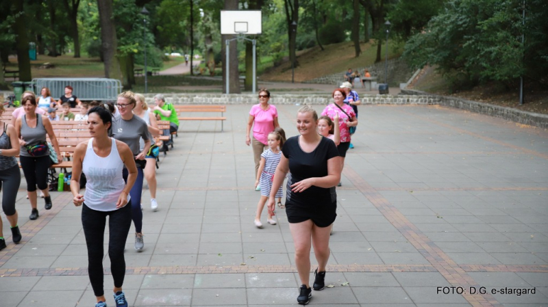 Zumba w Parku Chrobrego - GALERIA