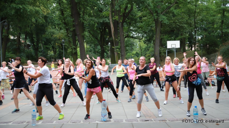 Zumba w Parku Chrobrego - GALERIA