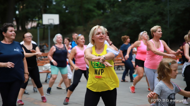 Zumba w Parku Chrobrego - GALERIA