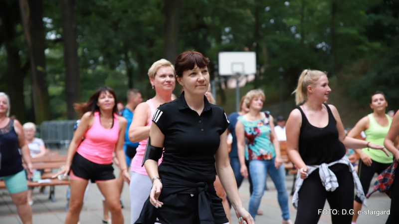 Zumba w Parku Chrobrego - GALERIA