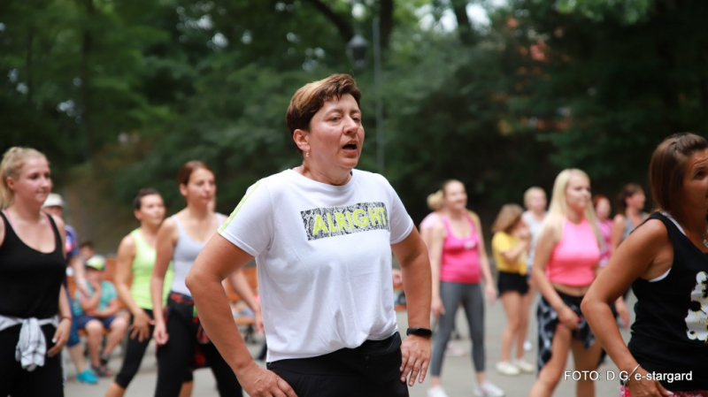 Zumba w Parku Chrobrego - GALERIA