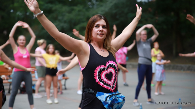 Zumba w Parku Chrobrego - GALERIA