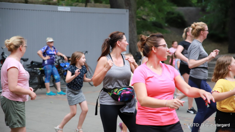 Zumba w Parku Chrobrego - GALERIA
