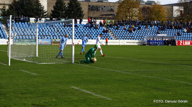 Błękitni Stargard - Legionovia Legionowo. GALERIA