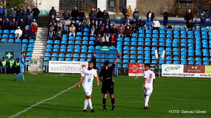 Błękitni Stargard - Legionovia Legionowo. GALERIA