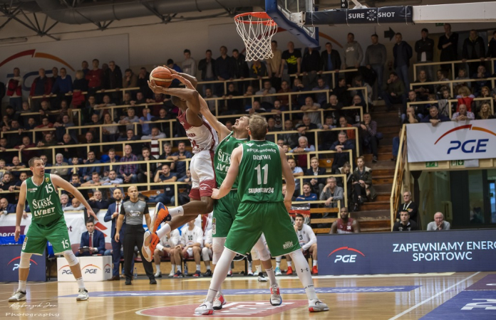 Spójnia Stargard - Śląsk Wrocław. Photos by Jan Rybaczuk