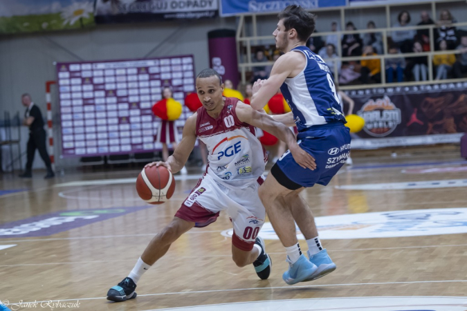 PGE Spójnia Stargard - MKS Dąbrowa Górnicza. Photos by Jan Rybaczuk